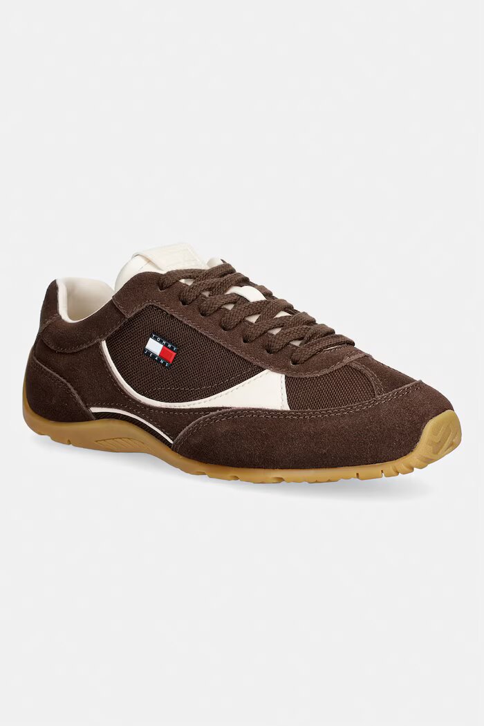 Tommy Jeans ARCHIVE '97 LITE SUEDE маратонки дамски кафяви EN0EN02997