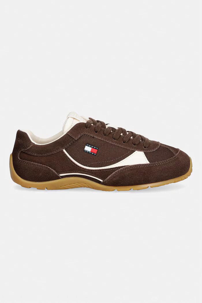 Tommy Jeans ARCHIVE '97 LITE SUEDE маратонки дамски кафяви EN0EN02997
