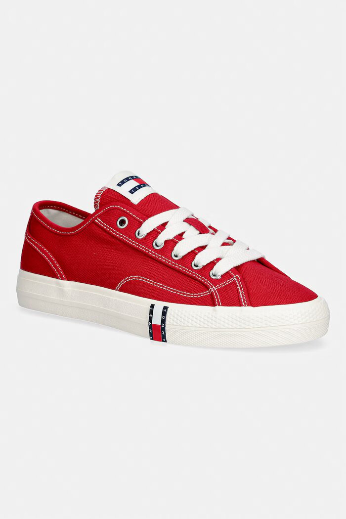 Tommy Jeans ARCHIVE Y2K ниски кецове дамски червени ниски EN0EN02956
