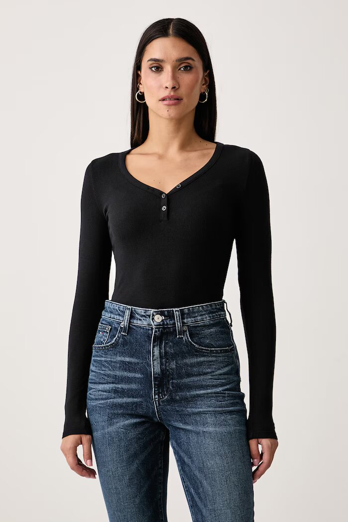 Tommy Jeans блуза с дълги ръкави дамска с вискоза черна DW0DW23259