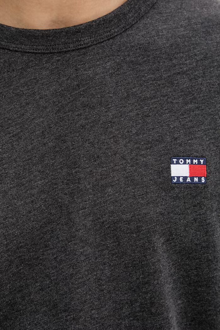 Tommy Jeans блуза с дълги ръкави мъжка сива DM0DM22668