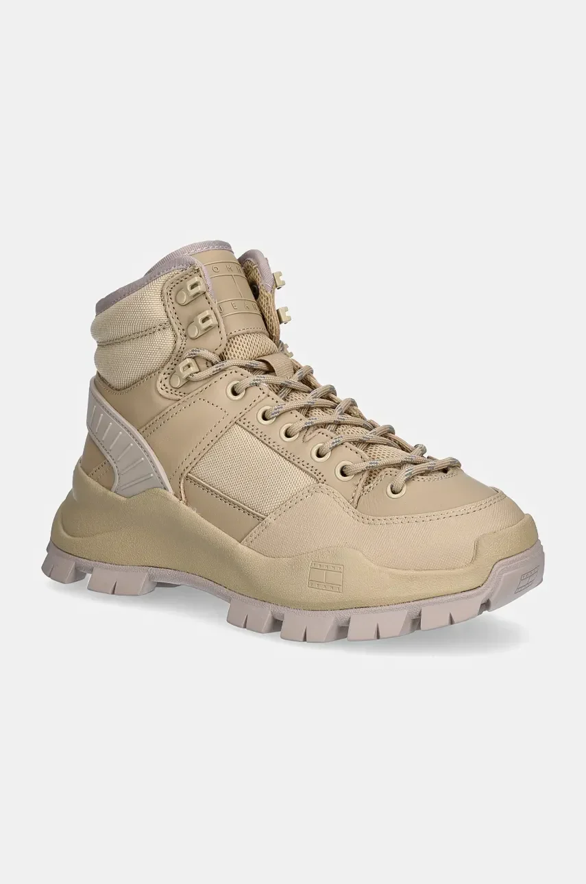 Tommy Jeans Боти TJW FEMININE HYBRID BOOT