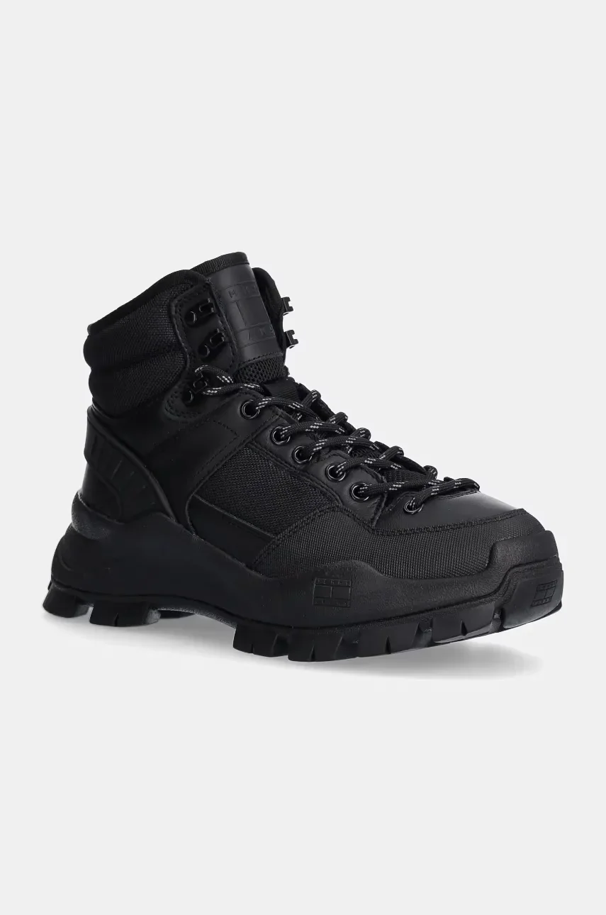 Tommy Jeans Боти TJW FEMININE HYBRID BOOT