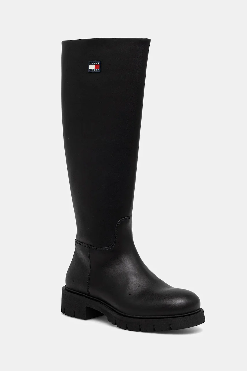 Tommy Jeans Ботуши TJW STRETCHY LONG SHAFT