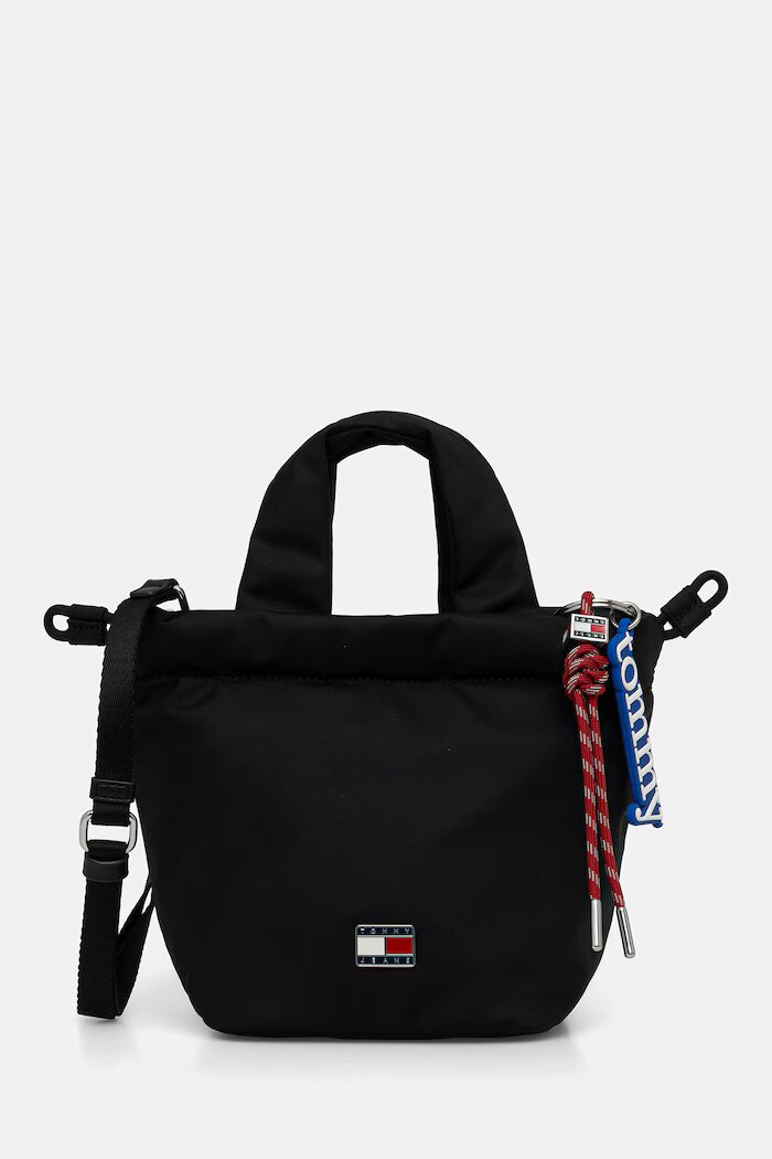 Tommy Jeans чанта crossbody дамска черна AW0AW18781