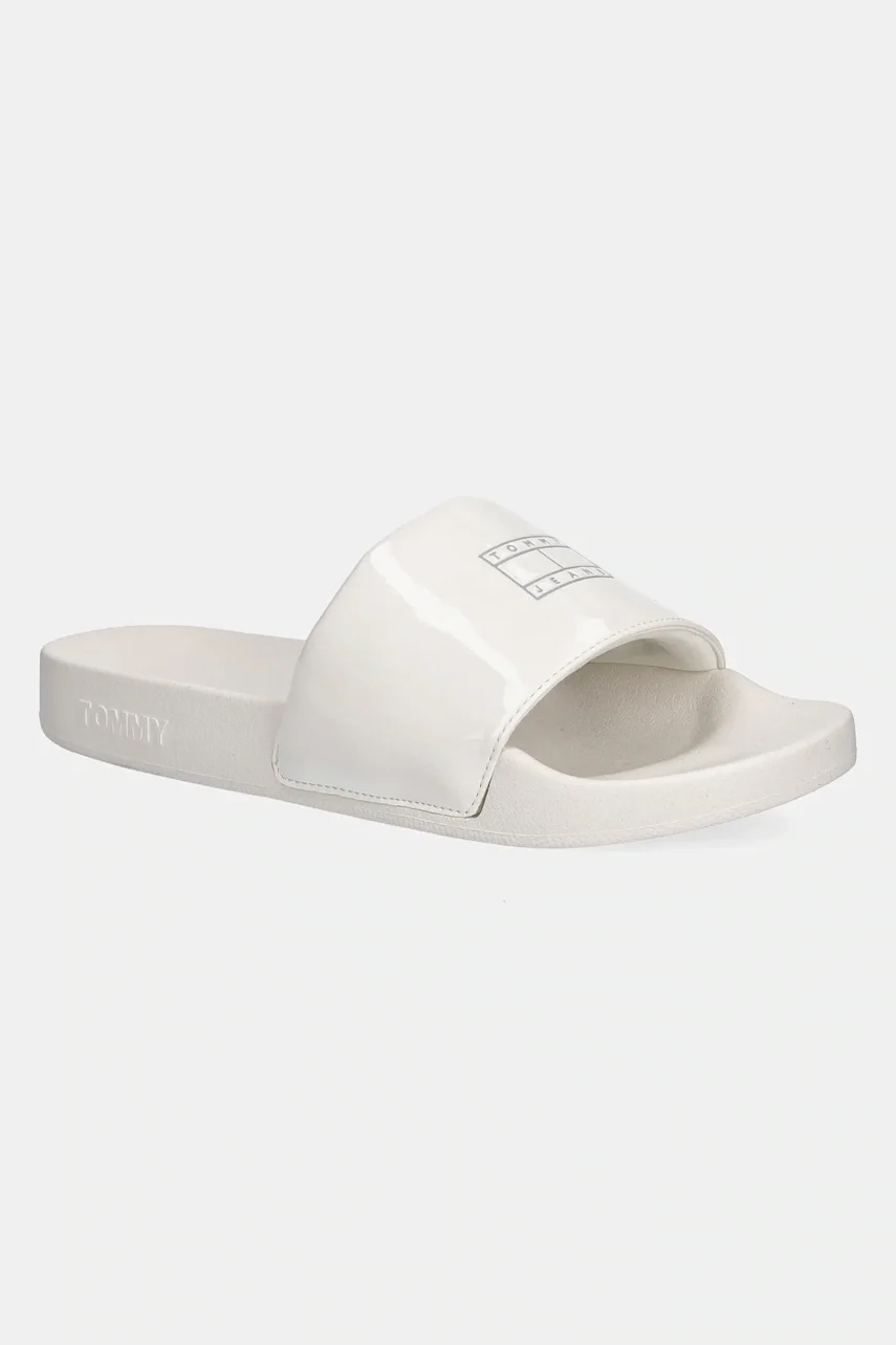 Tommy Jeans Чехли FLAG POOL SLIDE PATENT