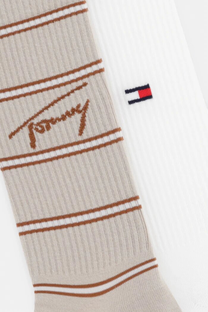 Tommy Jeans чорапи 2 броя бежови 701239244