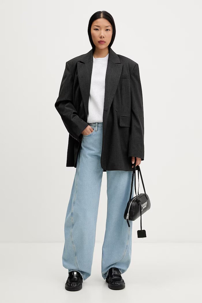 Tommy Jeans дънки barrel дамски сини DW0DW23102