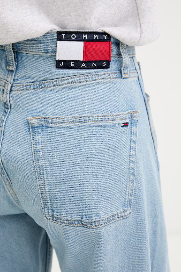 Tommy Jeans дънки barrel дамски сини DW0DW23102