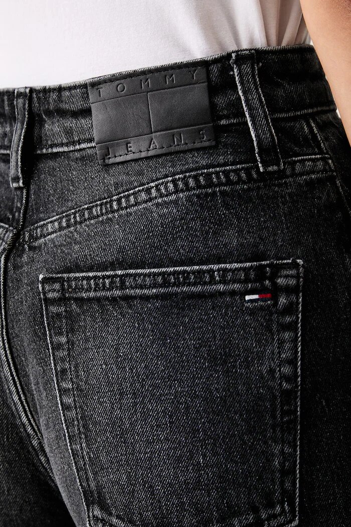 Tommy Jeans дънки bootcut дамски черни DW0DW23817