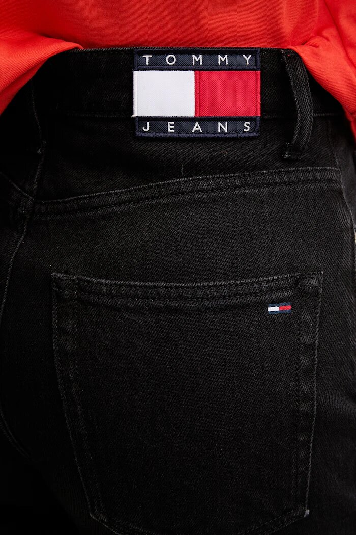 Tommy Jeans дънки дамски черни DW0DW23021