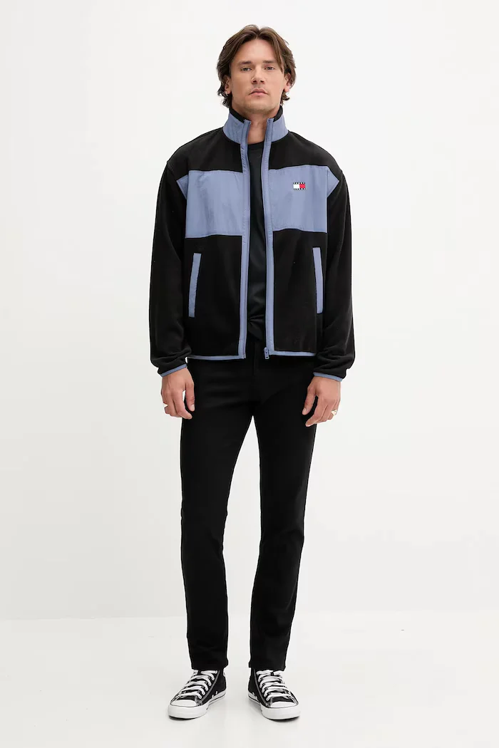 Tommy Jeans Дънки мъжки в черно DM0DM20708