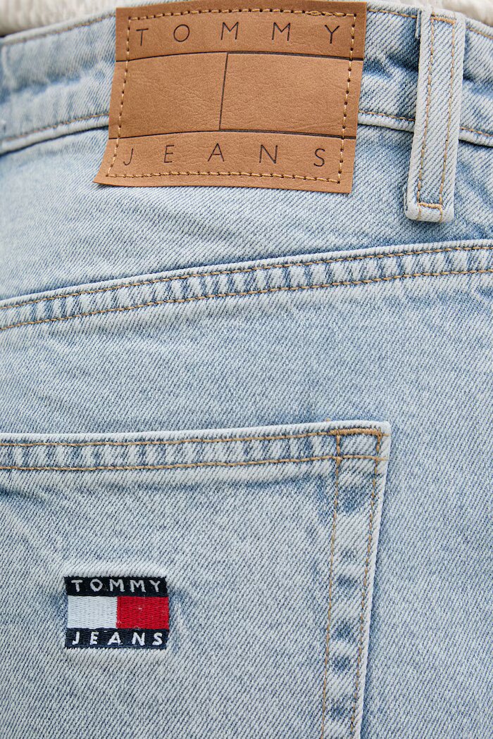 Tommy Jeans дънки прави дамски сини DW0DW23582
