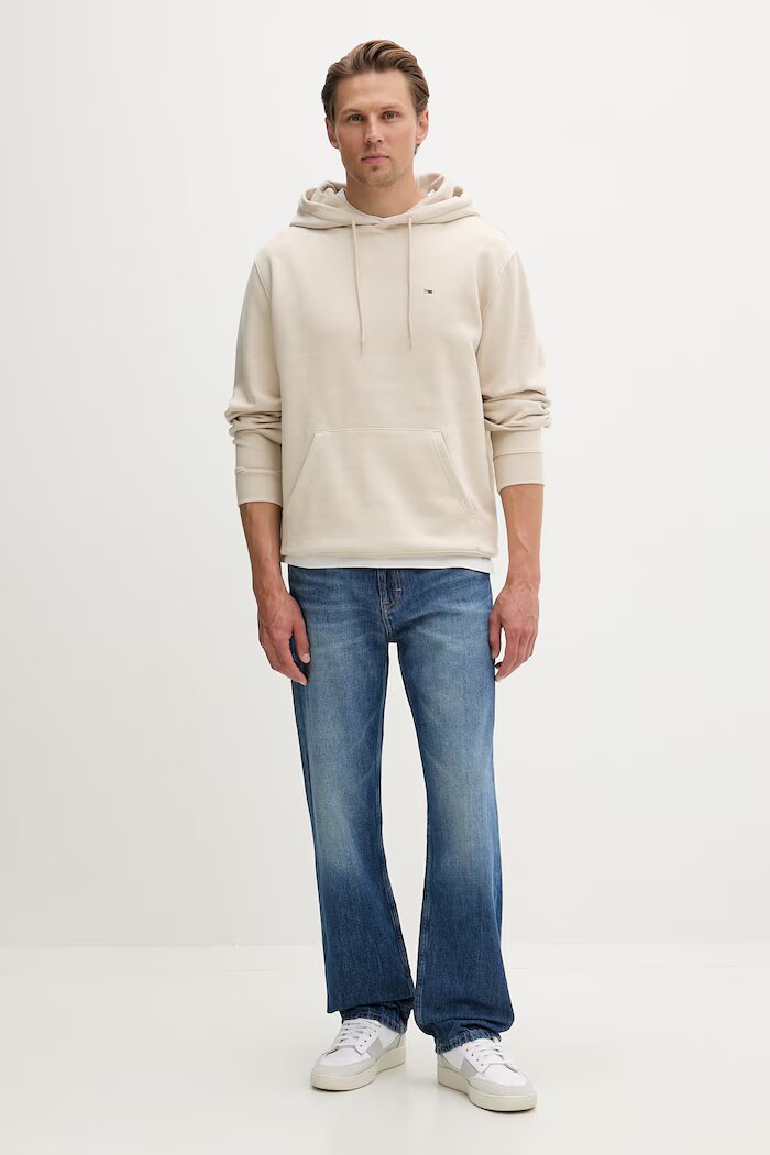 Tommy Jeans дънки прави мъжки тъмносини DM0DM23267