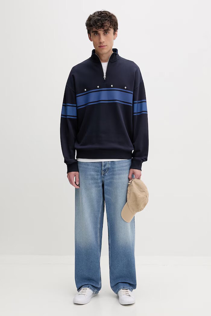 Tommy Jeans дънки relaxed fit мъжки THEO сини DM0DM23738