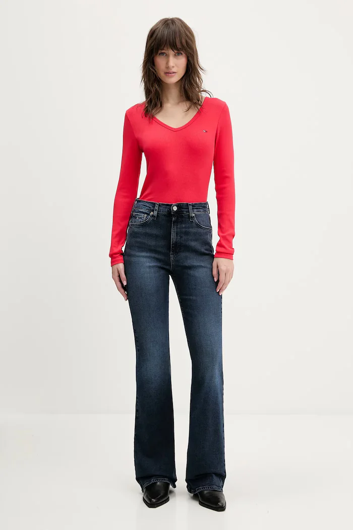 Tommy Jeans Дънки с висока талия DW0DW22454