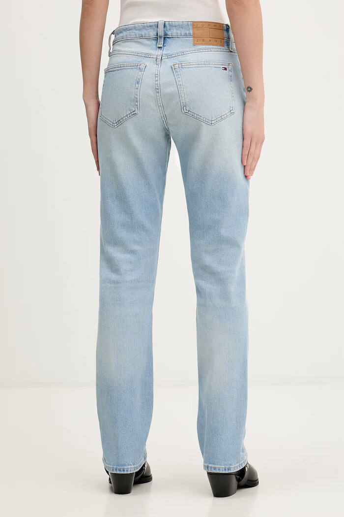 Tommy Jeans Дънки slim fit дамски сини DW0DW23156