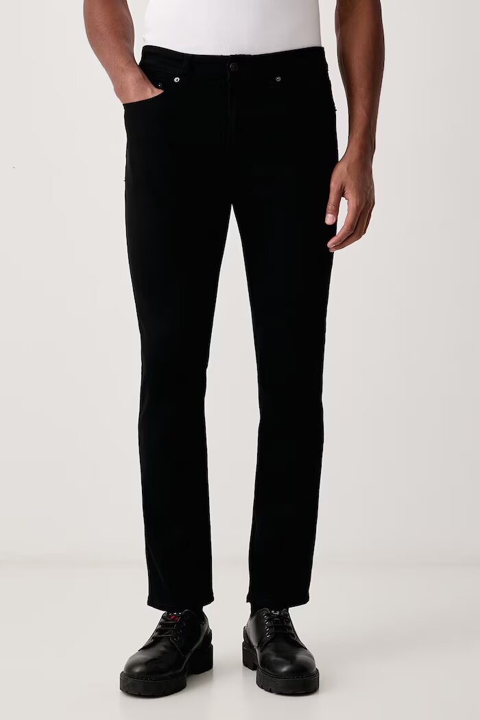Tommy Jeans дънки slim fit мъжки SCANTON черни DM0DM23478