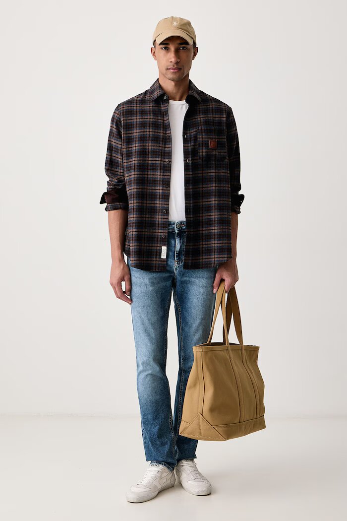 Tommy Jeans дънки slim fit мъжки сини DM0DM21378
