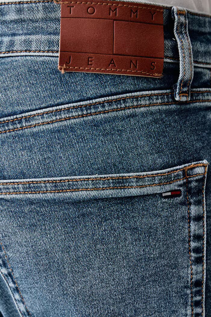 Tommy Jeans дънки slim fit мъжки сини DM0DM21378