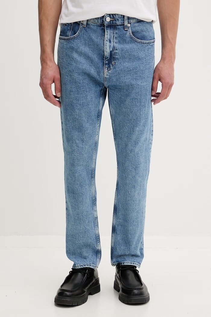 Tommy Jeans дънки slim fit мъжки сини DM0DM22863