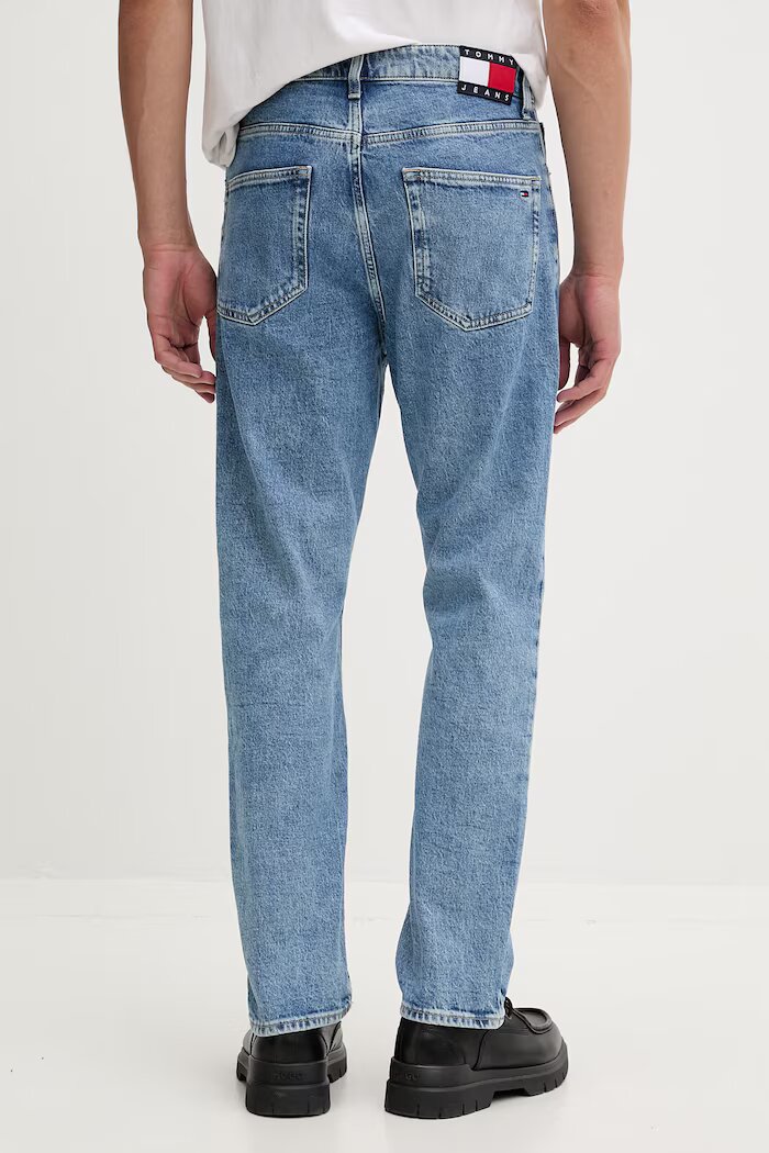 Tommy Jeans дънки slim fit мъжки сини DM0DM22863