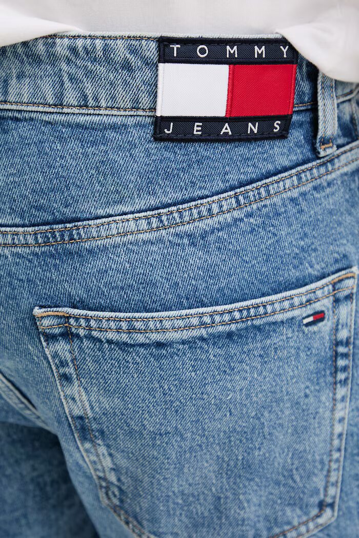 Tommy Jeans дънки slim fit мъжки сини DM0DM22863