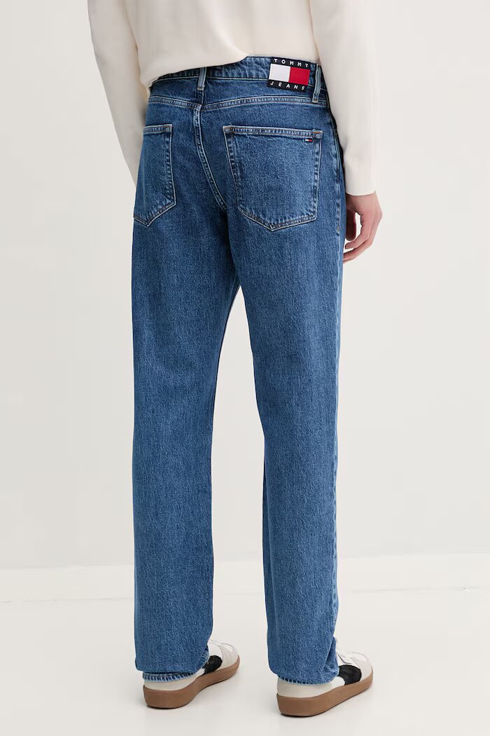 Tommy Jeans дънки slim fit мъжки сини DM0DM23386