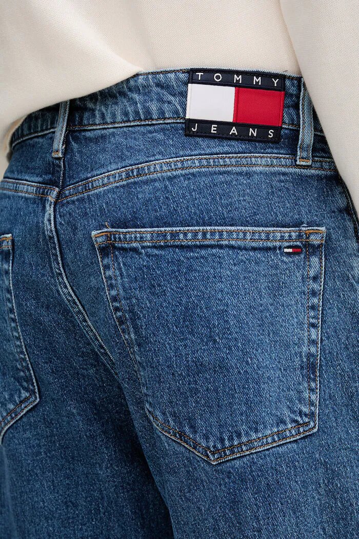 Tommy Jeans дънки slim fit мъжки сини DM0DM23386