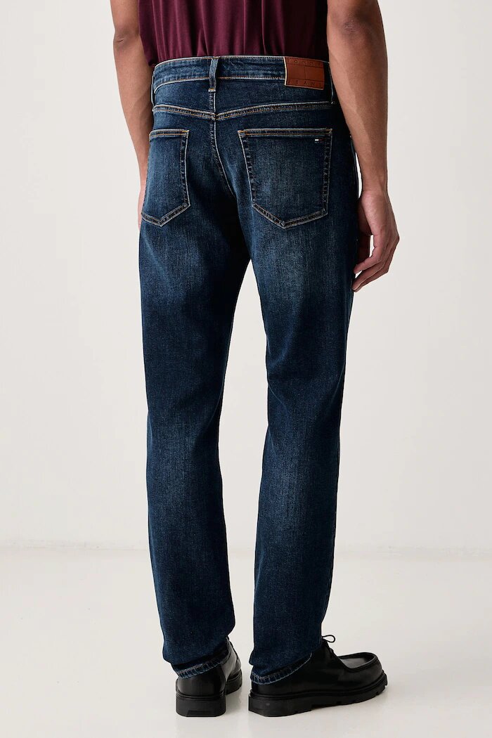 Tommy Jeans дънки slim fit мъжки тъмносини DM0DM23479