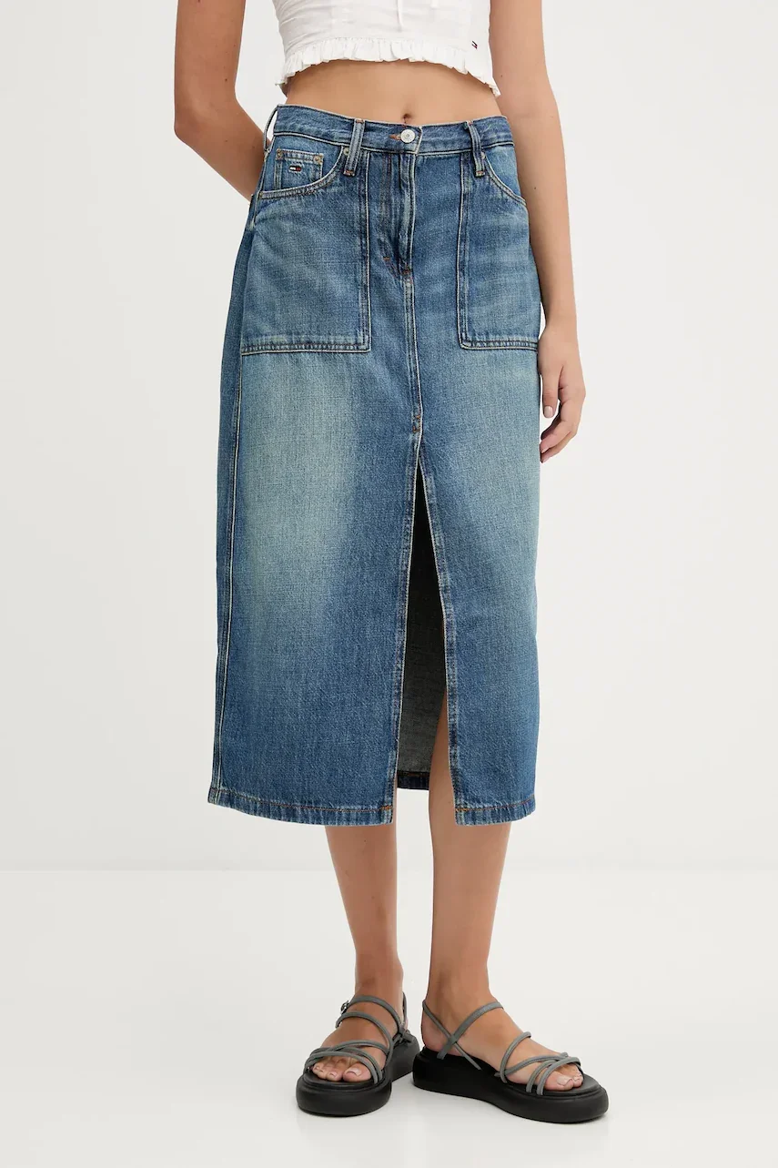 Tommy Jeans Дънкова пола