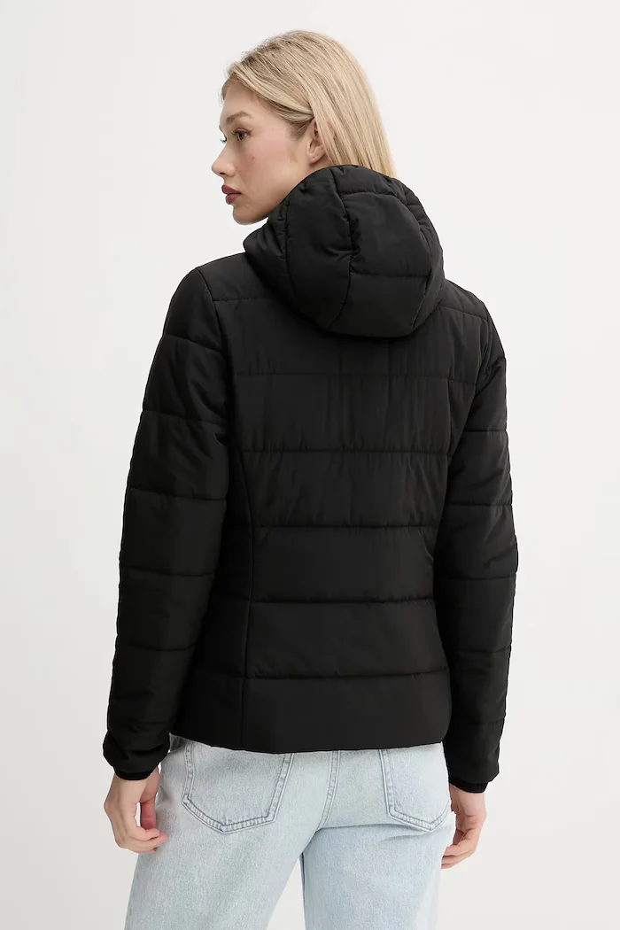 Tommy Jeans капитонирано яке дамско черно DW0DW20959