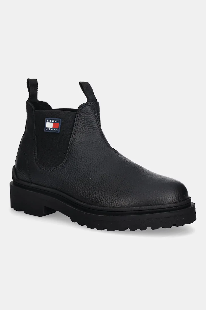Tommy Jeans Кожени боти челси TJM CHELSEA LEATHER WL