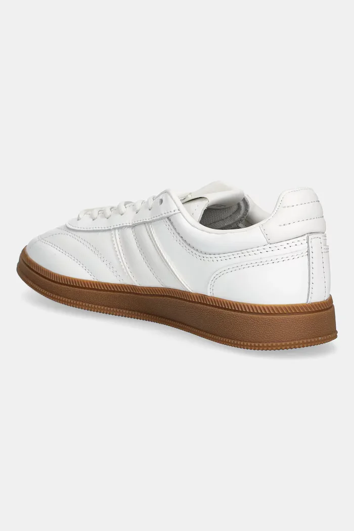 Tommy Jeans Кожени маратонки THE GREENWICH EDGE LEATHER в бяло EN0EN03000