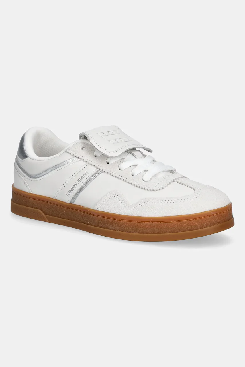 Tommy Jeans Кожени маратонки THE GREENWICH FLAP