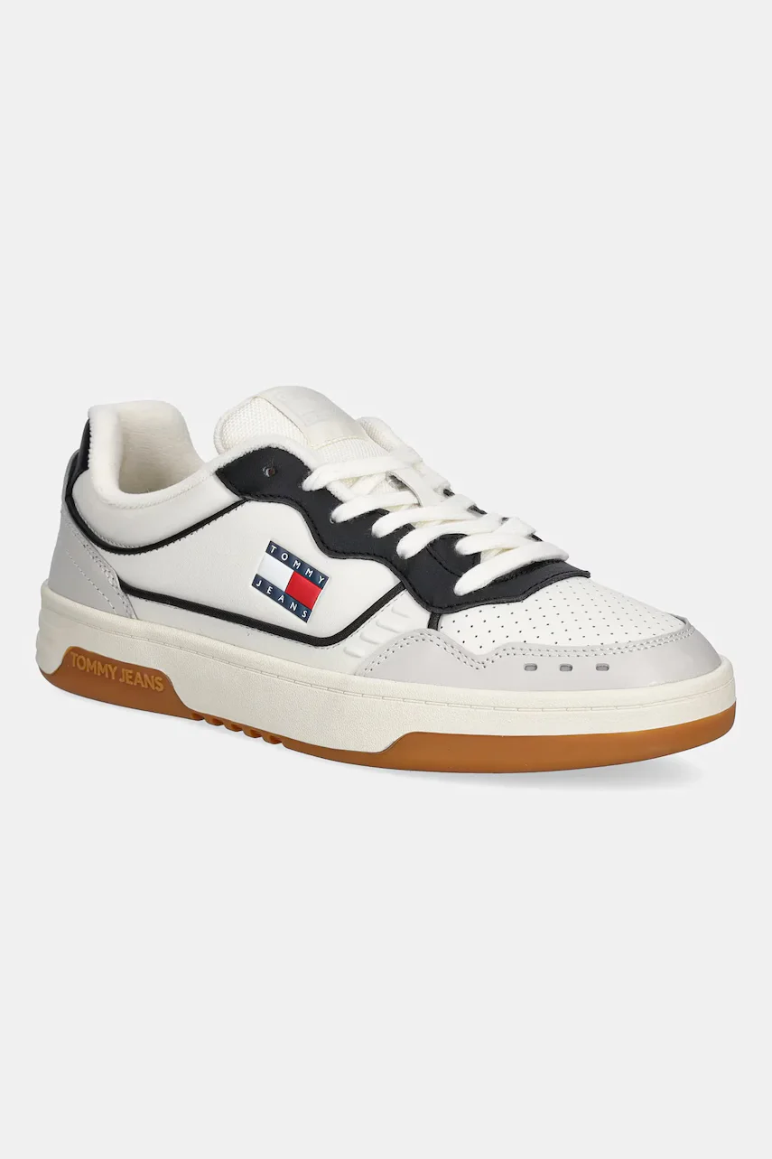 Tommy Jeans Кожени маратонки TJM CUPSOLE ELEVATED LEATHER