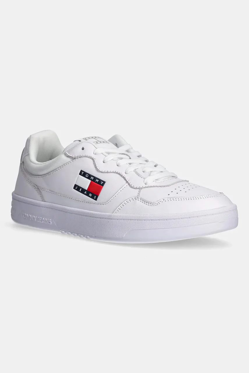 Tommy Jeans Кожени маратонки TJM CUPSOLE LEATHER ESS