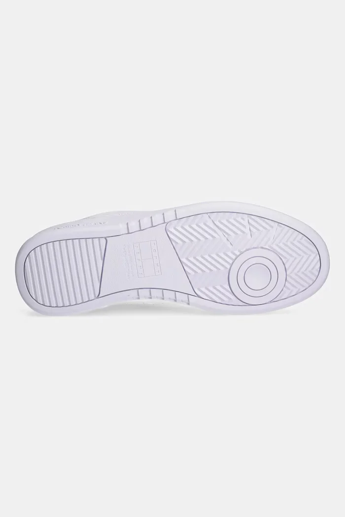Tommy Jeans Кожени маратонки TJM CUPSOLE LEATHER ESS в черно EM0EM01443