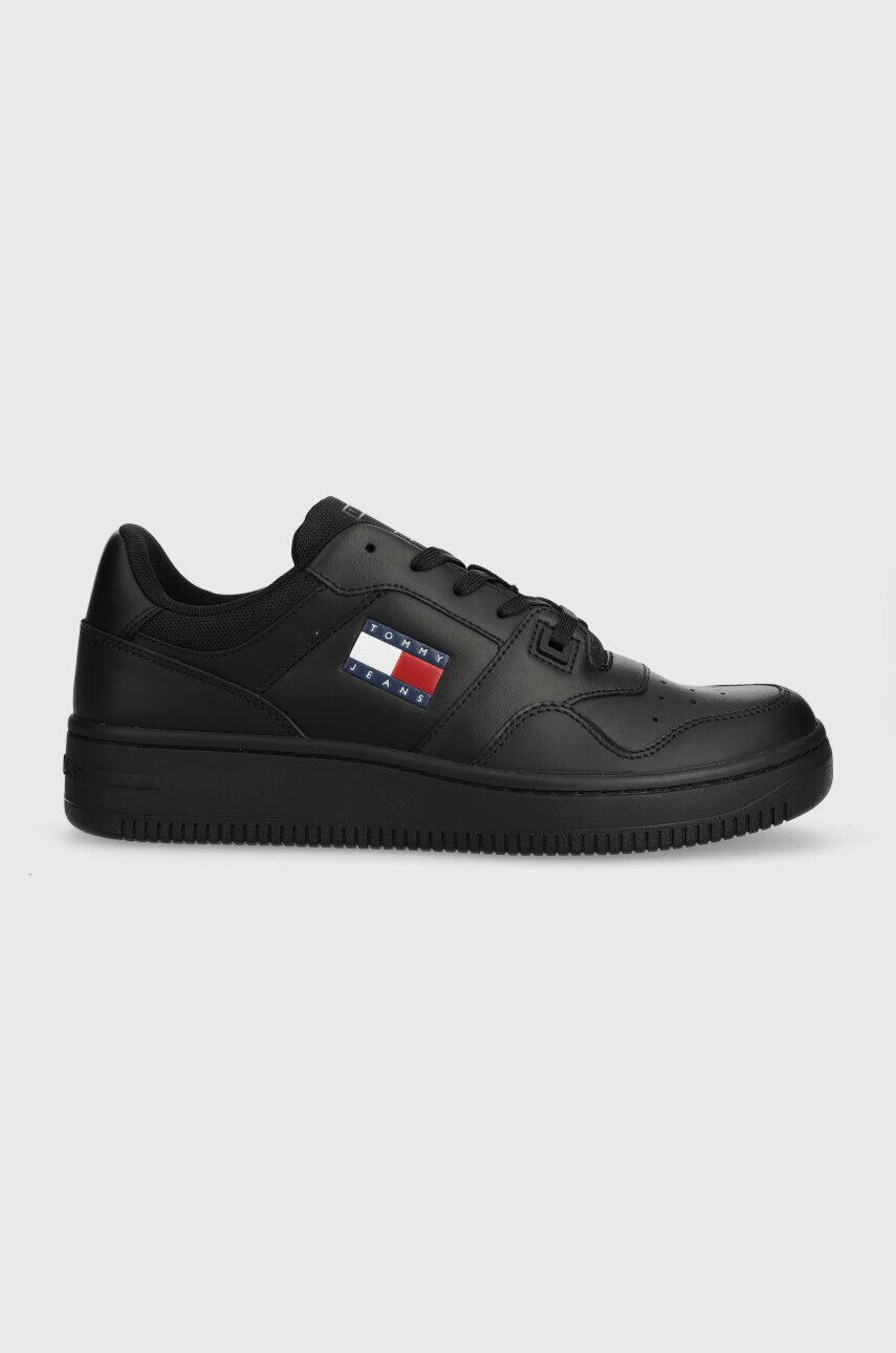 Tommy Jeans Кожени маратонки TJM RETRO BASKET ESS