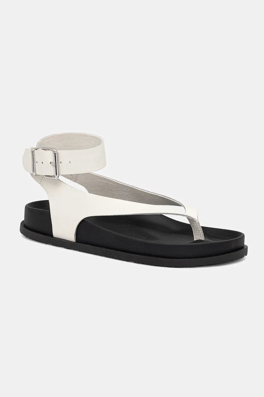 Tommy Jeans Кожени сандали TJW ANKLE STRAP SANDAL