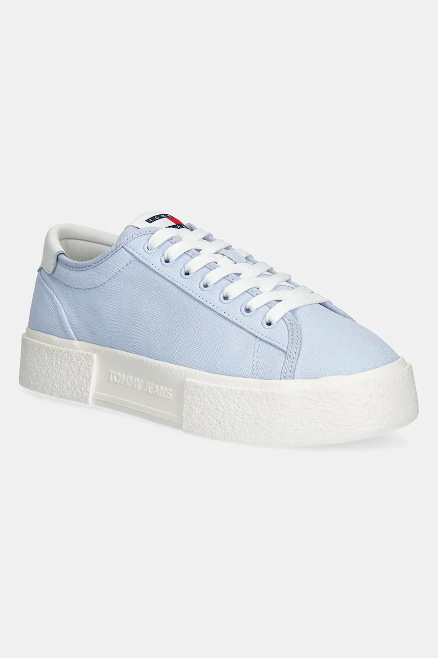 Tommy Jeans Маратонки FLATFORM CANVAS SNEAKER