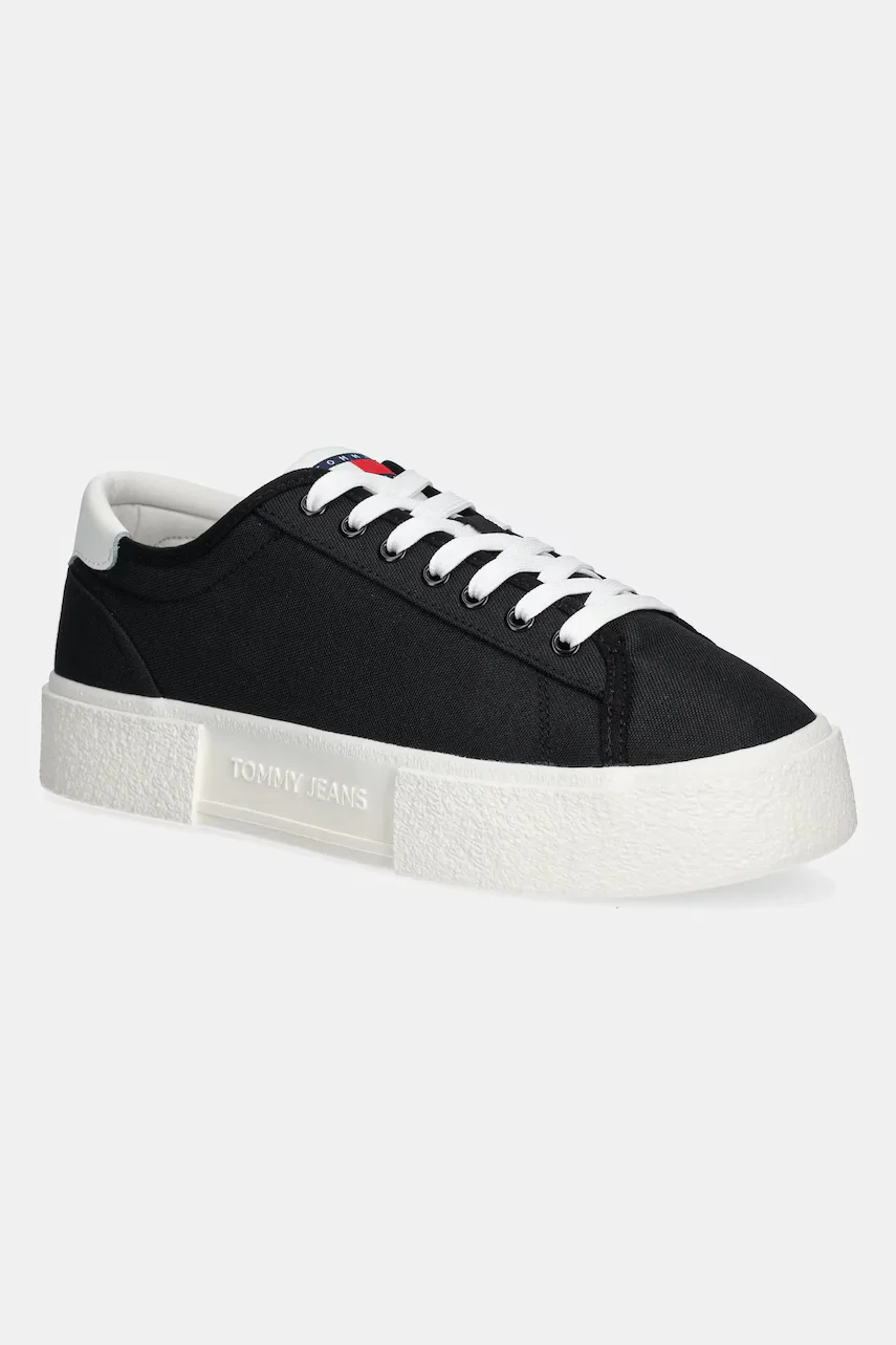 Tommy Jeans Маратонки FLATFORM CANVAS SNEAKER