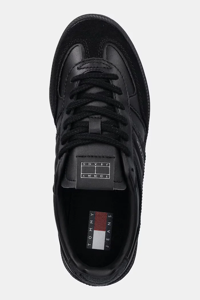 Tommy Jeans Маратонки THE GREENWICH EDGE FLATFORM в черно EN0EN02900