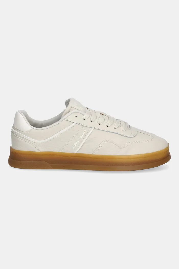 Tommy Jeans Маратонки THE GREENWICH TEXTILE в бежово EN0EN02805