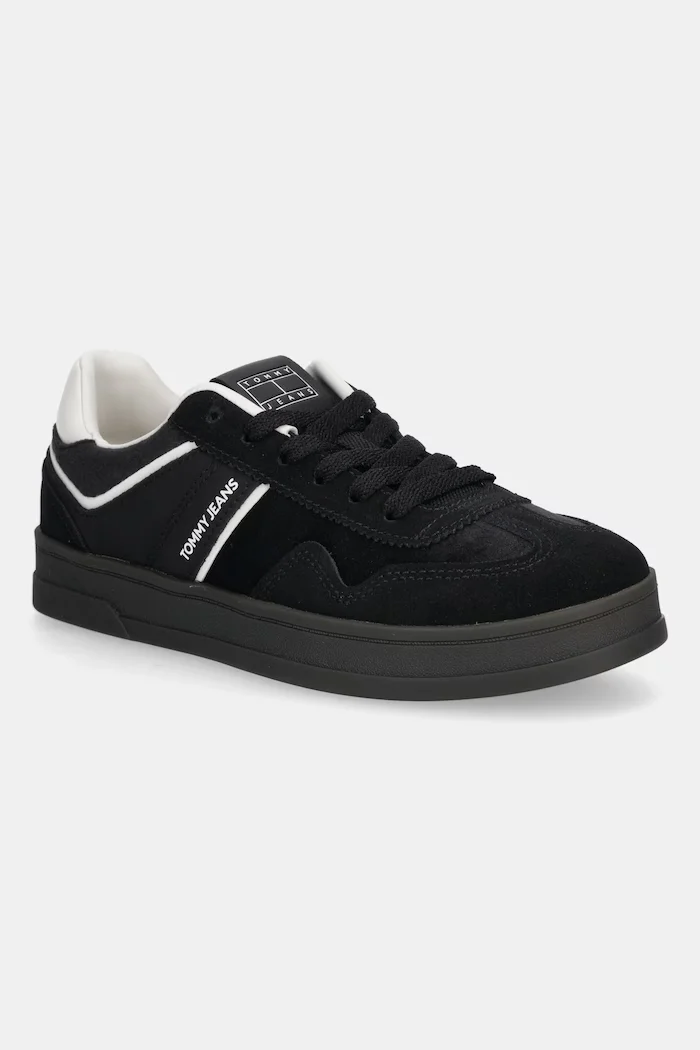 Tommy Jeans Маратонки THE GREENWICH в черно EN0EN02863