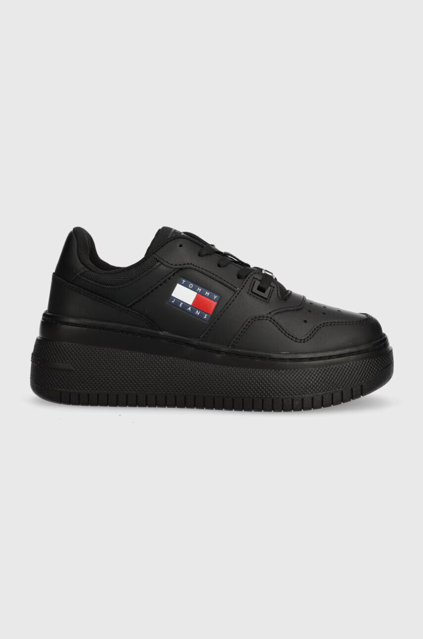 Tommy Jeans Маратонки TJW RETRO BASKET FLATFORM ESS