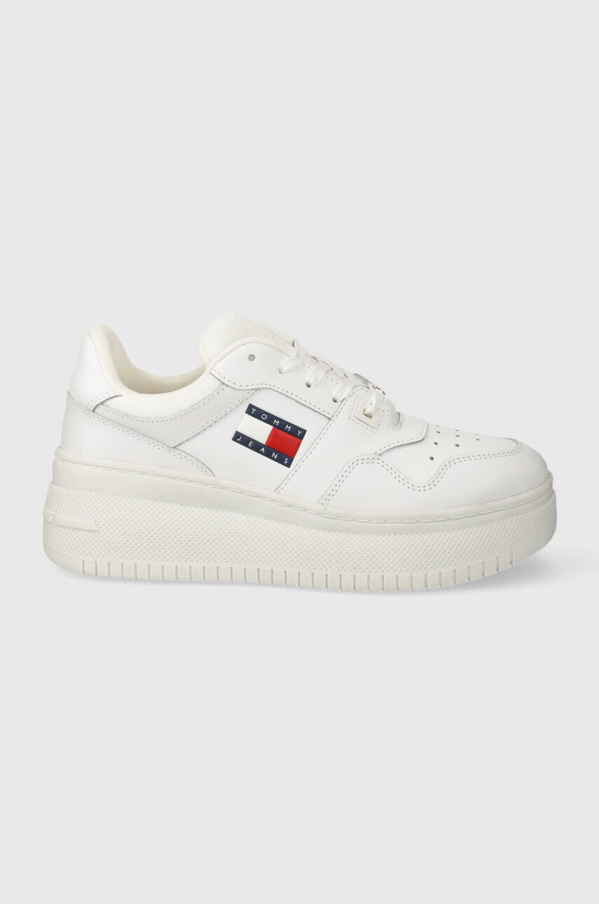 Tommy Jeans Маратонки TJW RETRO BASKET FLATFORM ESS