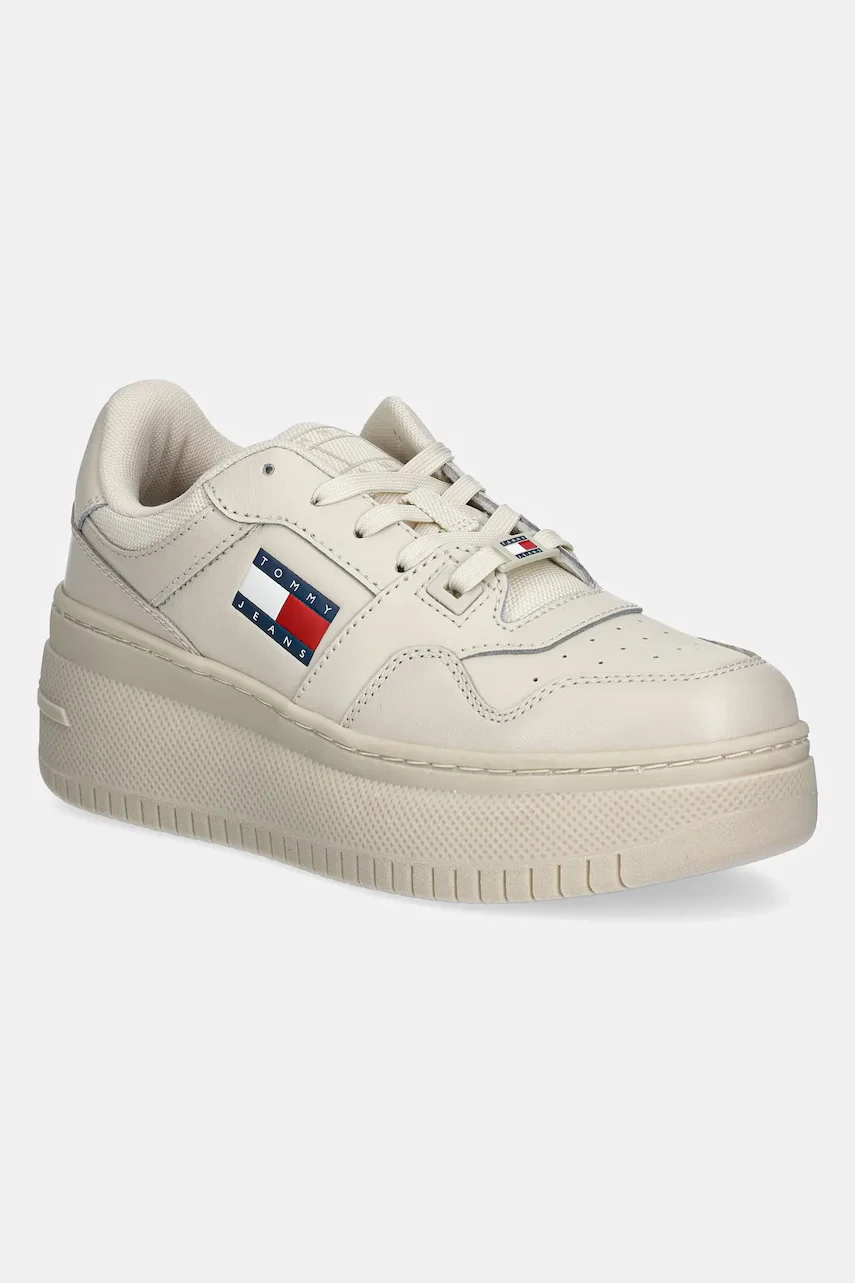 Tommy Jeans Маратонки TJW RETRO BASKET FLATFORM ESS