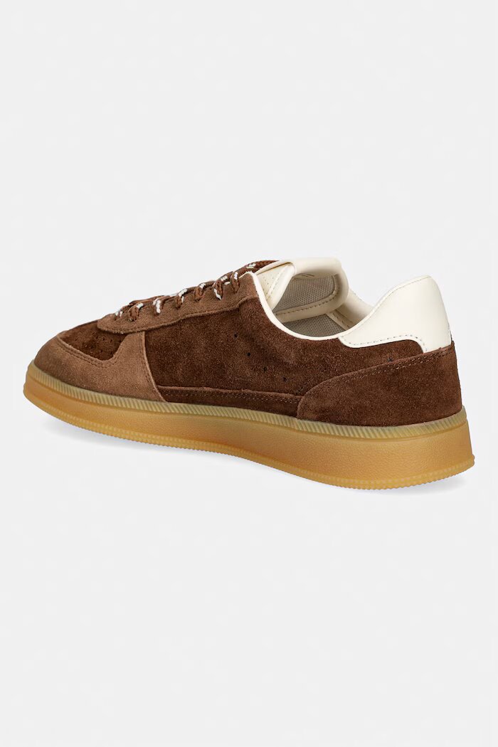 Tommy Jeans MU THE GREENWICH EDGE SUEDE маратонки дамски от велур кафяви EN0EN03050