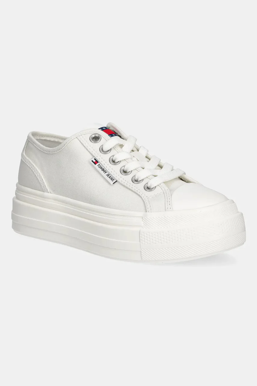 Tommy Jeans Ниски кецове FOXING FLATFORM LC